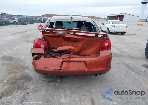 2012 Dodge Avenger Se from USA, damaged, VIN 1C3CDZAB8CN270286